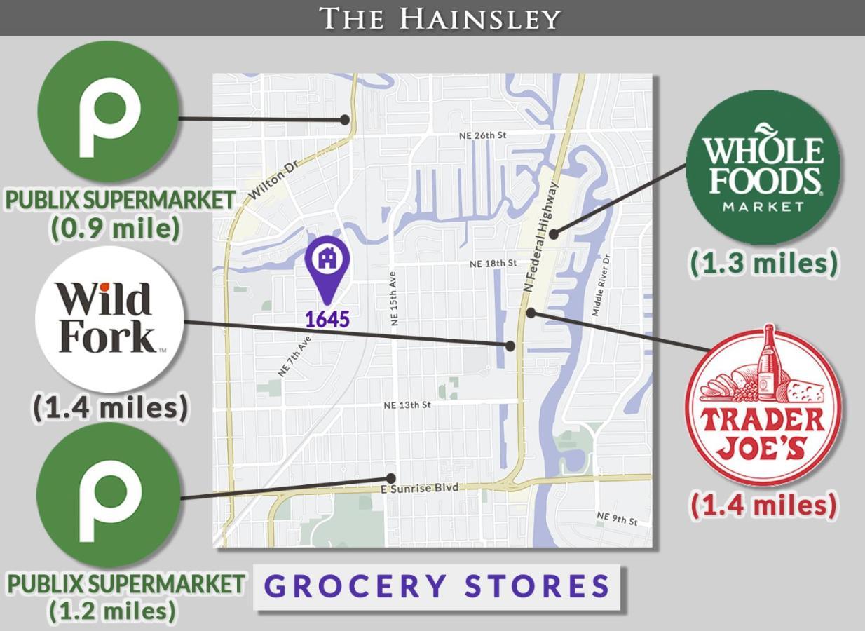 Hainsley Apartments At 1645 Fort Lauderdale Luaran gambar