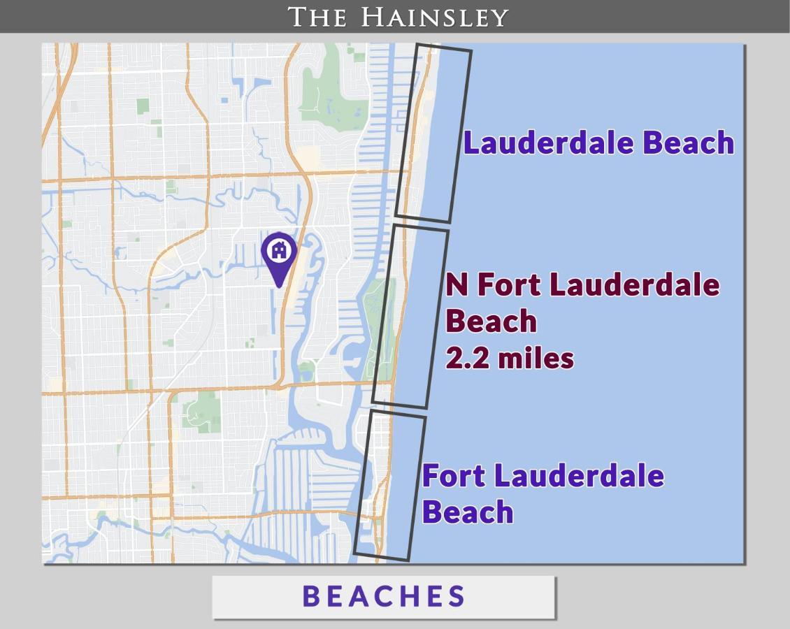 Hainsley Apartments At 1645 Fort Lauderdale Luaran gambar